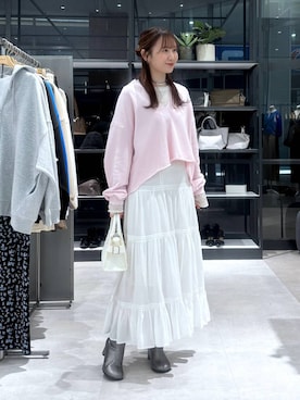 マツコさん（レディース・163cm）の春コーディネート