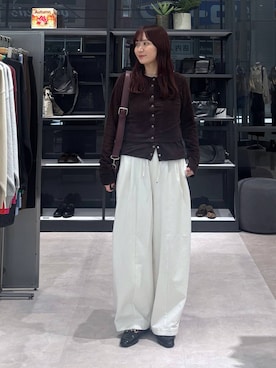 「アイテム（その他トップス）」を使った、マツコさん（レディース・163cm・30代）の秋コーディネート