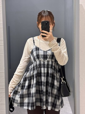 「アイテム（バッグ）」を使った、マツコさん（レディース・163cm・30代）の春コーディネート