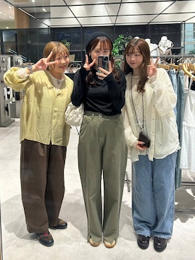 「LEPSIM（レプシィム）のストラップバレエスニーパー　636592（パンプス、その他）」を使った、マツコさん（レディース）の春コーディネート