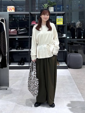 マツコさん(レディース・163cm)の秋コーディネート