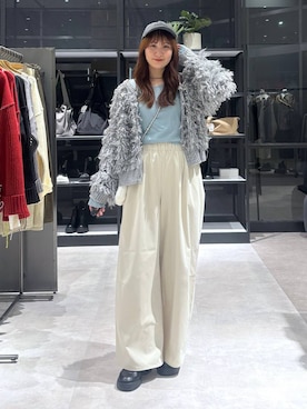 「LEPSIM（レプシィム）のアイテム（サンダル）」を使った、マツコさん（レディース・163cm）の秋コーディネート