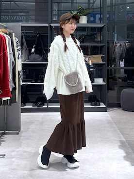 マツコさん(レディース・163cm)の秋コーディネート