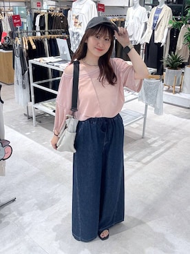 マツコさん(レディース・163cm)の夏コーディネート