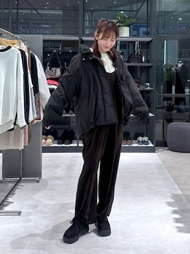 マツコさん(レディース・163cm)の冬コーディネート