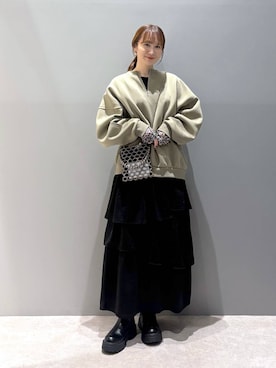 「LEPSIM（レプシィム）のアイテム」を使った、マツコさん（レディース・163cm）の秋コーディネート