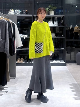 マツコさん（レディース・163cm）の冬コーディネート