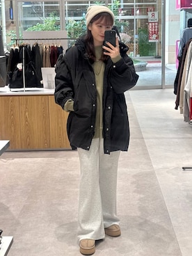 マツコさん（レディース・163cm）の冬コーディネート