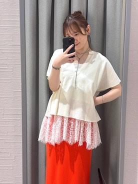 マツコさん（レディース・163cm）の夏コーディネート