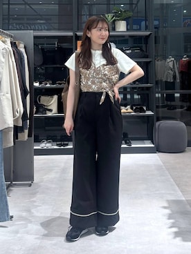 マツコさん（レディース・163cm）の春コーディネート