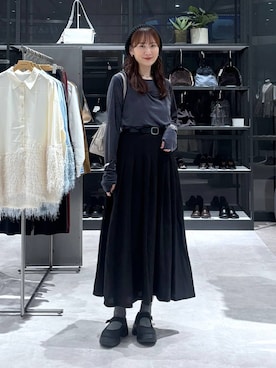 「アイテム（その他シューズ）」を使った、マツコさん（レディース・163cm・30代）の秋コーディネート