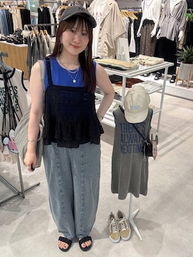 マツコさん(レディース・163cm)の夏コーディネート