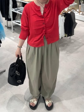 マツコさん(レディース・163cm)の夏コーディネート