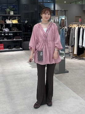 マツコさん(レディース・163cm)の秋コーディネート
