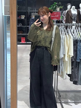 マツコさん（レディース・163cm）の夏コーディネート