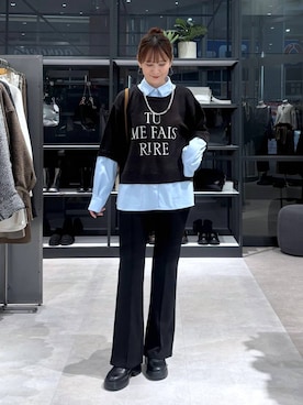 マツコさん（レディース・163cm）の冬コーディネート