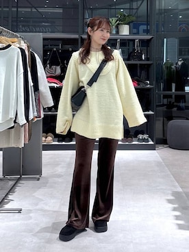 「アイテム（その他シューズ）」を使った、マツコさん（レディース・163cm・30代）の冬コーディネート