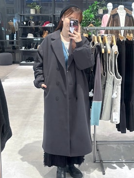 「体型カバー」｜マツコさん（レディース・163cm）の秋コーディネート