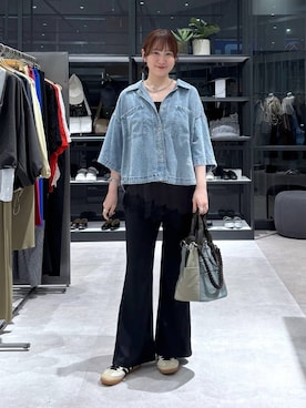 「LEPSIM（レプシィム）のアイテム」を使った、マツコさん（レディース・163cm）の春コーディネート