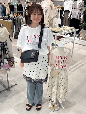 マツコさん(レディース・163cm)の夏コーディネート