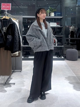 マツコさん（レディース・163cm）の冬コーディネート