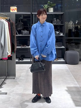 「アイテム（ママ＆ベビー）」を使った、マツコさん（レディース・163cm）の秋コーディネート