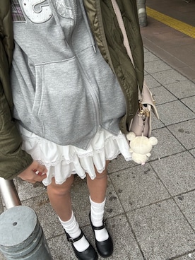 「WEGO（ウィゴー）のアイテム（ジャケット/アウター）」を使った、ichigo151515151515さん（レディース・160cm）の春コーディネート