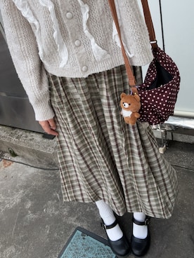 「Avail（アベイル）のアイテム（トップス）」を使った、ichigo151515151515さん（レディース・160cm）の春コーディネート