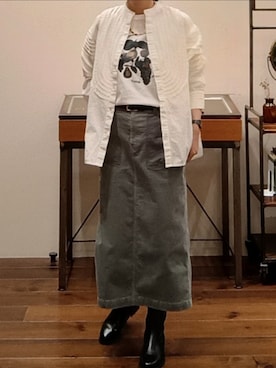uozumiさん（レディース・161cm）の秋コーディネート
