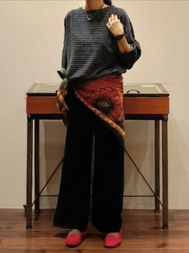 uozumiさん(レディース・161cm)の夏コーディネート