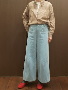 uozumiさん（レディース・161cm）の春コーディネート