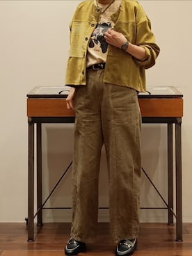uozumiさん(レディース・161cm)の秋コーディネート