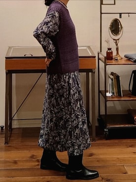 uozumiさん（レディース・161cm）の秋コーディネート