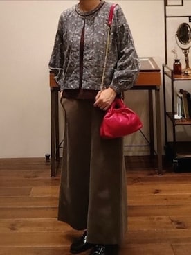 uozumiさん(レディース・161cm)の秋コーディネート