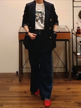 uozumiさん(レディース・161cm)の秋コーディネート