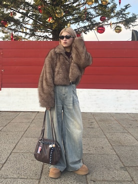 そがぴさん（レディース・157cm）の冬コーディネート