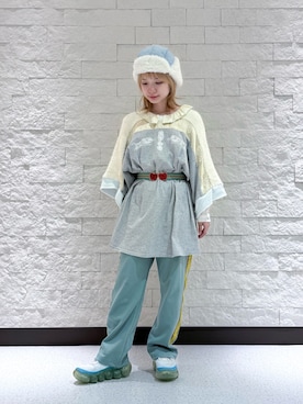 「ROYAL FLASH（ロイヤルフラッシュ）のアイテム」を使った、ほなみさん（レディース・147cm）の秋コーディネート