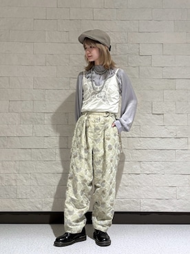 「アイテム（ドレスシューズ）」を使った、ほなみさん（レディース・147cm）の秋コーディネート