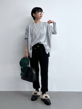 「アイテム（キーホルダー）」を使った、bykaori66さん（レディース・163cm・20代）の秋コーディネート