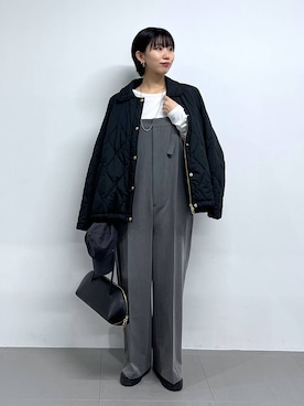 「BARNYARDSTORM（バンヤードストーム）のBARNYARDSTORM / ハイブリッドストレッチブーツ（ブーツ）」を使った、bykaori66さん（レディース・163cm・20代）の秋コーディネート