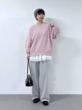 「BARNYARDSTORM（バンヤードストーム）のBARNYARDSTORM / ハイブリッドストレッチブーツ（ブーツ）」を使った、bykaori66さん（レディース・163cm）の秋コーディネート