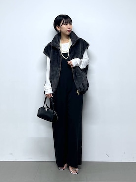 「アイテム（サロペット/オーバーオール）」を使った、bykaori66さん（レディース・163cm・20代）の夏コーディネート