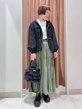 NICOLE whiteさん(レディース・157cm)の春コーディネート