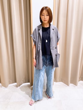 NICOLE whiteさん(レディース・152cm)の夏コーディネート
