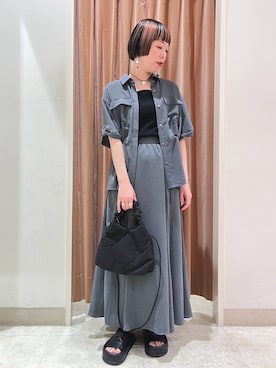 NICOLE whiteさん（レディース・157cm）の夏コーディネート