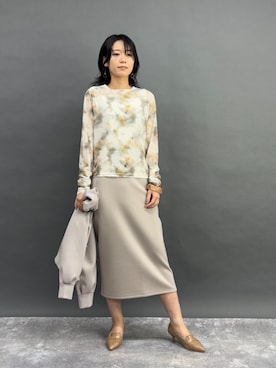 NICOLE whiteさん（レディース・167cm）の春コーディネート