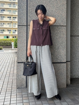 NICOLE whiteさん（レディース・167cm）の夏コーディネート