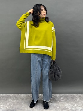 NICOLE whiteさん(レディース・167cm)の秋コーディネート