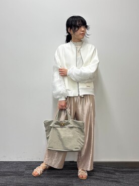 NICOLE whiteさん(レディース・167cm)の春コーディネート