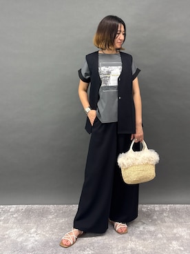 NICOLE whiteさん（レディース・164cm）の夏コーディネート